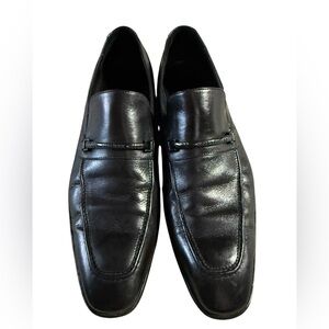 Hugo Boss Black Leather Loafers